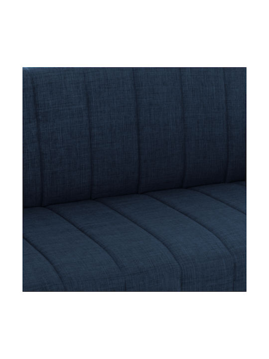 Andri Dreisitzer Sofa Bett Mit Stauraum Blau 180x72x77cm