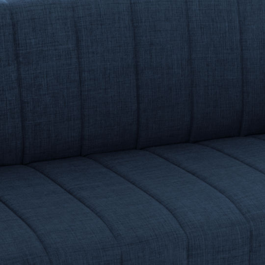 Andri Dreisitzer Sofa Bett Mit Stauraum Blau 180x72x77cm