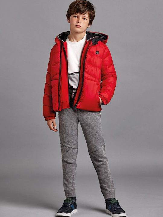 Kids Sweatpants Set Red 2pcs