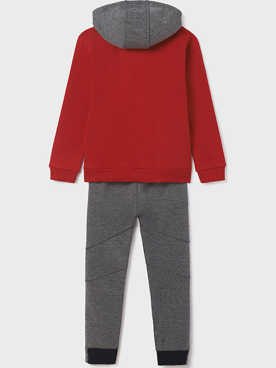 Kids Sweatpants Set Red 2pcs