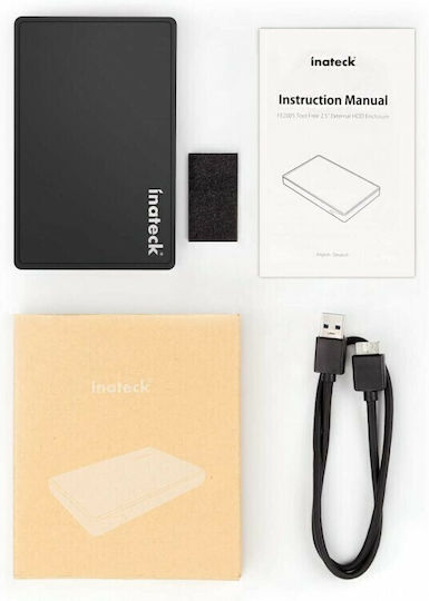 Inateck Withdrawable HDD Enclosure Case for Hard Drive 2.5" SATA III with Connection USB 3.0