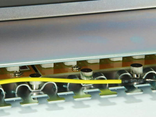 Equip Patch Panel Shielded για Rack 1U 19" 24 Θυρών cat6a Μαύρο