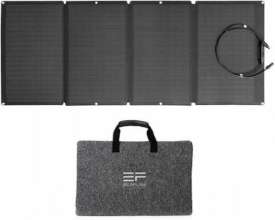 EcoFlow 160W Foldable Solar Charger for Rechargeable Batteries / Portable Devices 160W 21.4V (50033001)
