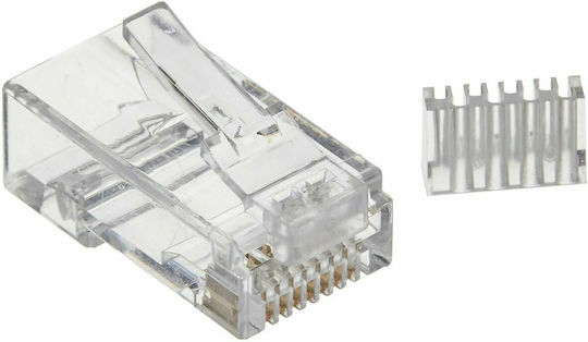 StarTech Щепсел RJ-45 мъжки 50бр Прозрачен (CRJ45C6SOL50)
