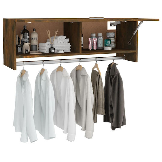 vidaXL Bathroom Cabinet L100xW32.5xH35cm Oak