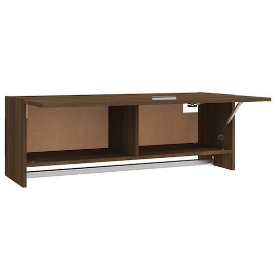 vidaXL Cabinet de baie L100xA32.5xÎ35cm Stejar