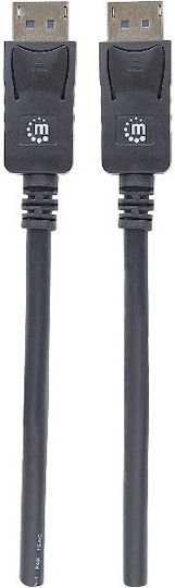 Manhattan Cable DisplayPort male - DisplayPort male 3m Black (307093)