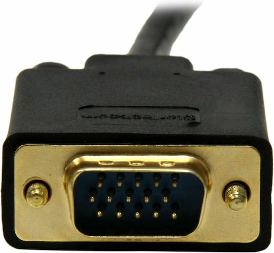 StarTech Кабел mini DisplayPort мъжки - VGA мъжки 1.8м Черен (MDP2VGAMM6B)