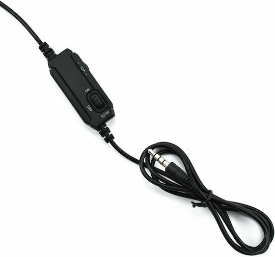 Andowl Q-JC142 On Ear Multimedia Ακουστικά με μικροφωνο και σύνδεση 3.5mm Jack