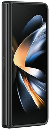 Samsung Leather Cover Back Cover Δερμάτινο Μαύρο (Galaxy Z Fold4)