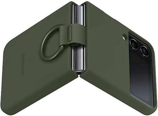 Samsung Back Cover Silicone Khaki (Galaxy Z Flip4)
