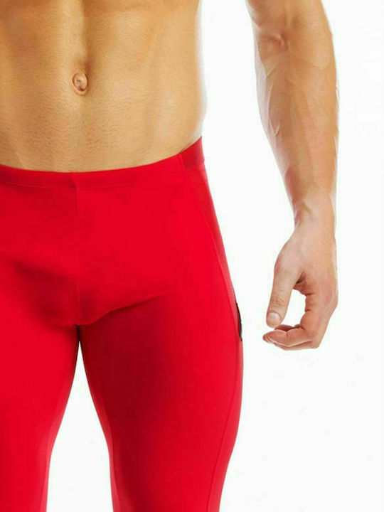 Modus Vivendi Active Long Meggings Colan sport pentru bărbați Lung Roșu