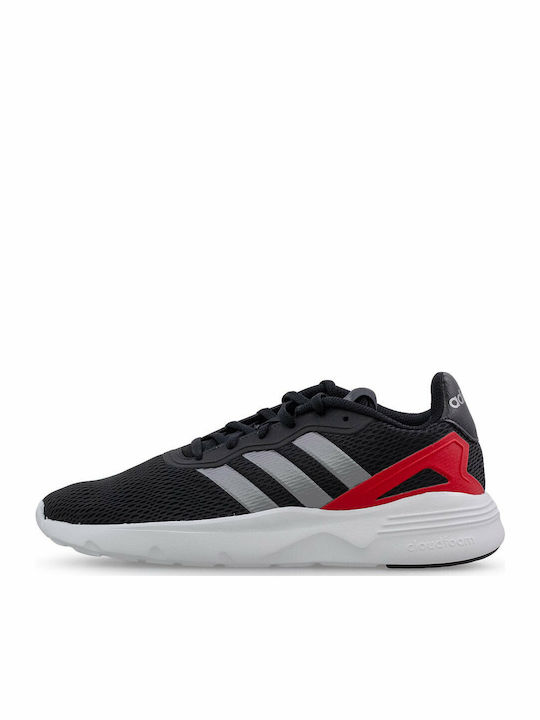 Nebzed Sneakers Core Black / Iron Metallic / Vivid Red