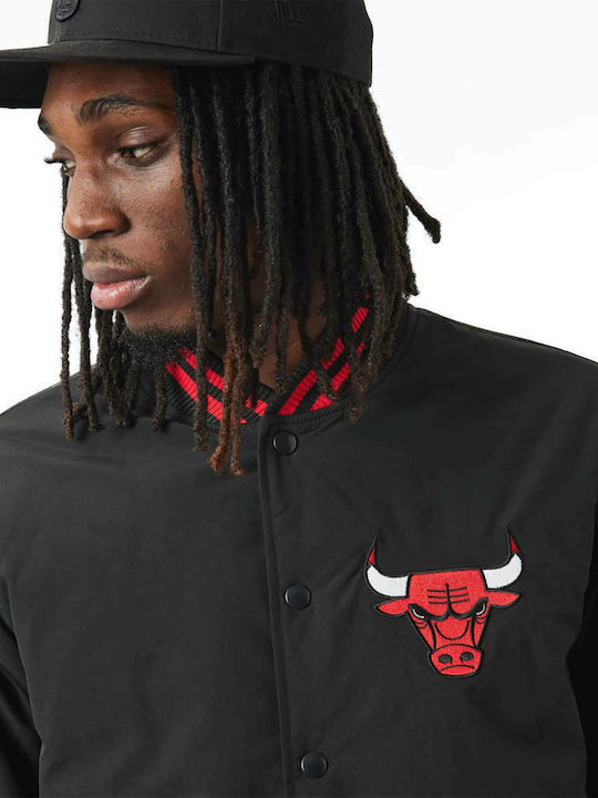Chicago Bulls Μπουφάν Bomber Μαύρο