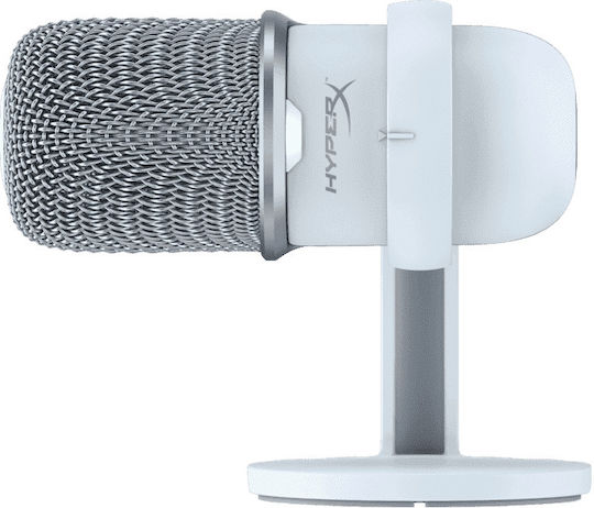 HyperX HyperX SoloCast Кондензаторен Микрофон USB Настолен в White Цвят