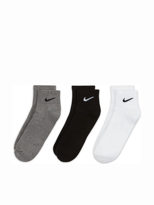 Nike Everyday Cushioned Athletic Socks Multicolour 3 Pairs