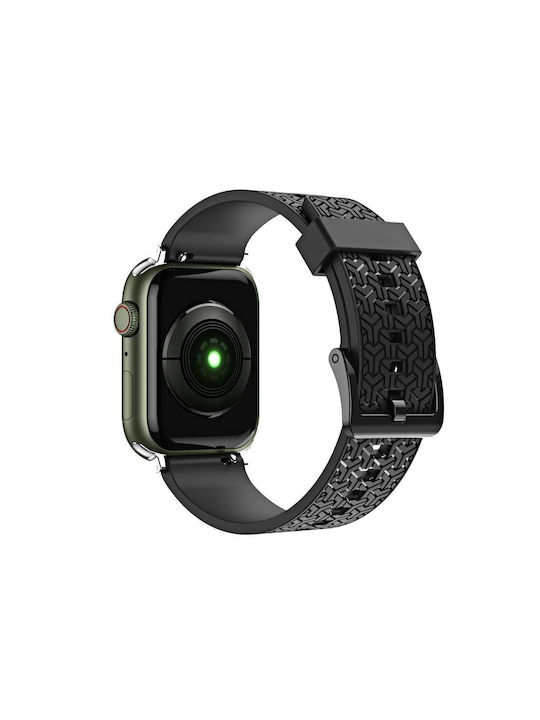 Hurtel Wristband Λουράκι Μαύρο (Apple Watch 44/45/46mm/Ultra 49mm) Hurtel Wristband Λουράκι Μαύρο (Apple Watch 44/45/46mm/Ultra 49mm)