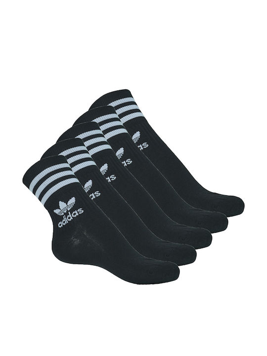 adidas Solid Mid Cut Αθλητικές Κάλτσες Πολύχρωμες