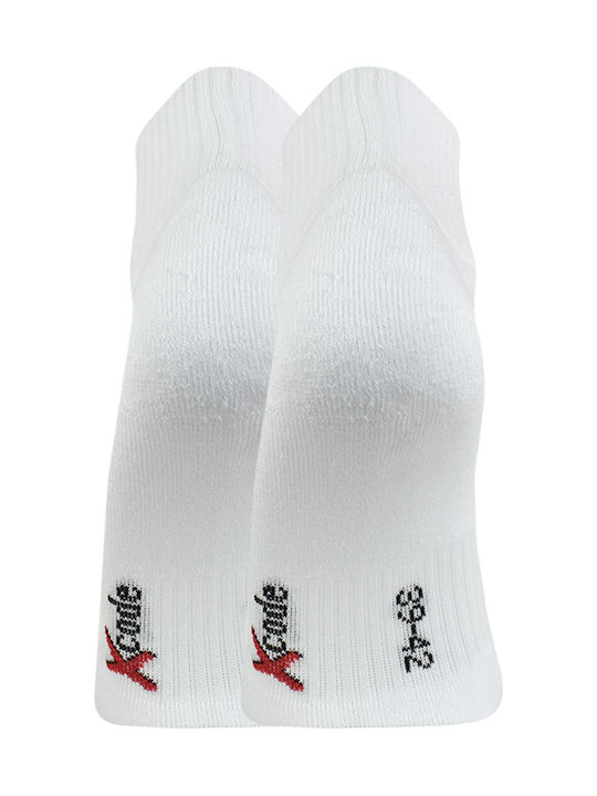 Xcode Cotton Athletic Socks White 2 Pairs