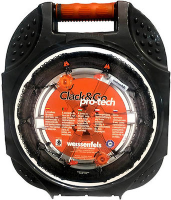 Weissenfels Clack & Go Pro-tech M44 No 14 Αντιολισθητικές Αλυσίδες με Πάχος 9mm για Επιβατικό Αυτοκίνητο 2τμχ