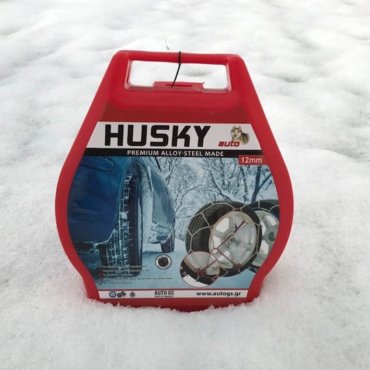 Husky No 95 No 95 Anti-slip Chains Thickness 12mm Passenger Car 2pcs