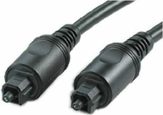 Roline Optical Audio Cable TOS male - TOS male Μαύρο 2m (11.09.4382)
