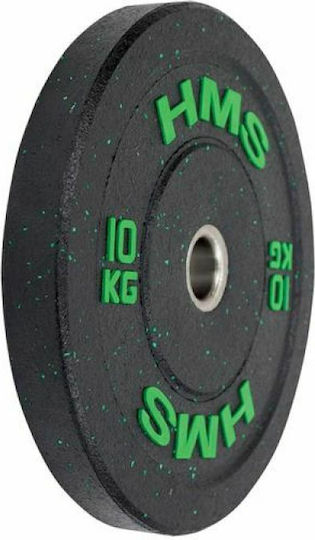 HMS Set Discuri De Tip Olimpic Cauciucate 1 x 10kg Φ50mm