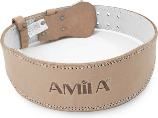 AMILA Ζώνη Μέσης Άρσης Βαρών Δερμάτινη
