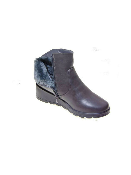 Tsimpolis Shoes MR157 Women's Boots Grey 37065