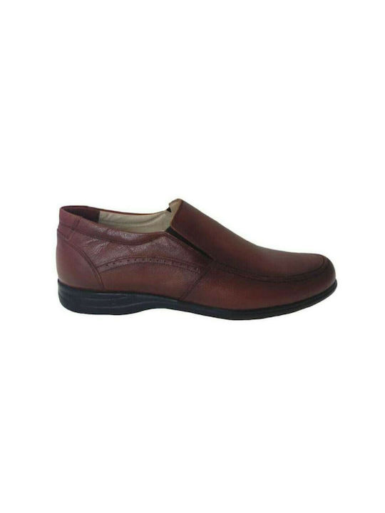 Tsimpolis Shoes 103 Ανδρικό Slip On Δερμάτινο Ταμπά 21986