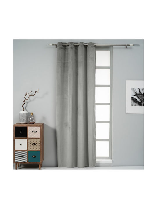 Artisti Italiani Curtain with Grommet Velour Greene 140x260cm