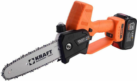 Kraft Pruning Battery Chainsaw Brushless 21V 2.1kg with Blade 20cm