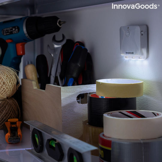 InnovaGoods LED Аварийно осветление с Сензор за движение Lumtoo 2бр