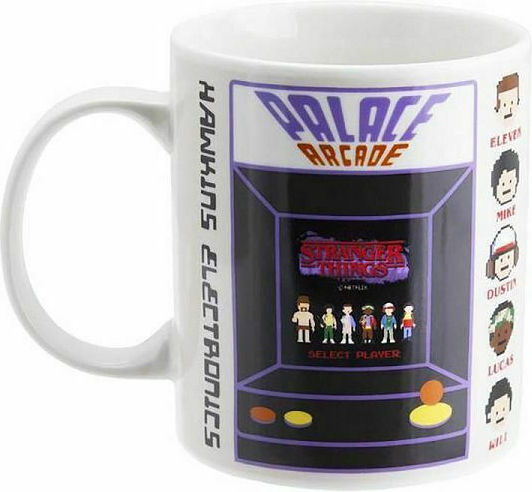 Paladone Stranger Things Becher Keramik Mehrfarbig 300ml 2Stück