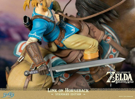 First 4 Figures The Legend of Zelda: Breath of The Wild Link on Horseback Φιγούρα 56εκ.