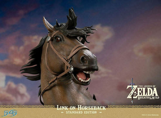 First 4 Figures The Legend of Zelda: Breath of The Wild Link on Horseback Φιγούρα 56εκ.