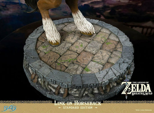 First 4 Figures The Legend of Zelda: Breath of The Wild Link on Horseback Φιγούρα 56εκ.