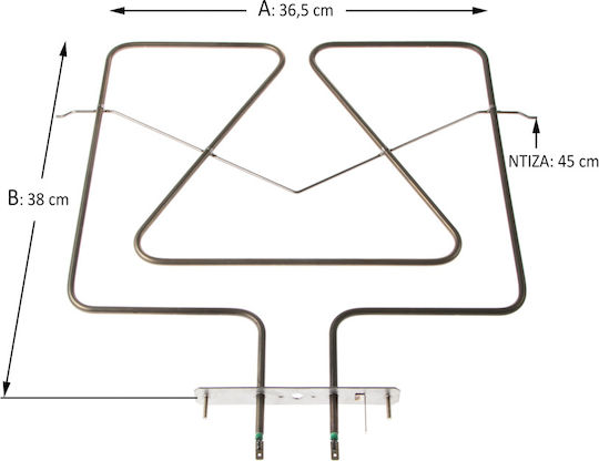 Γκριλ Φούρνου Whirlpool 2450 Watt