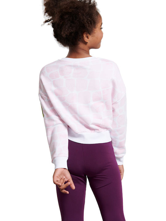 BodyTalk Kids Cropped Sweatshirt Pink