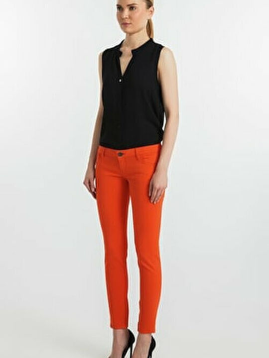 Damenjeans in Enger Passform Orange