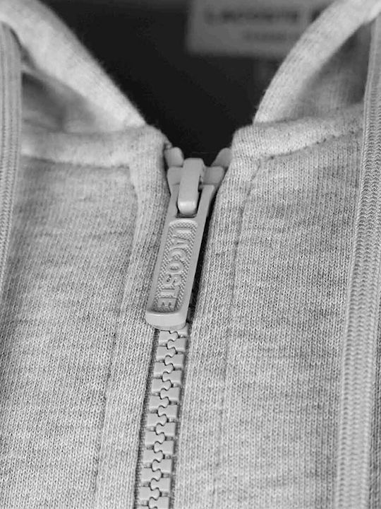 Gray Sweatshirt mit Kapuze