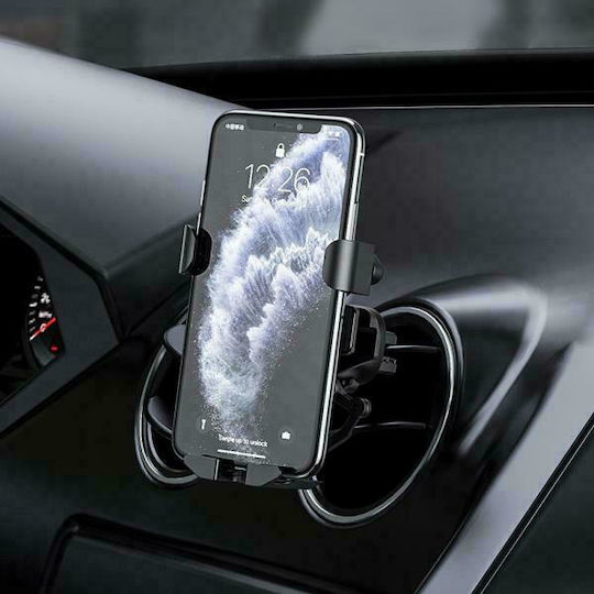 Borofone BH32 Car Mobile Mount 4.7" - 6.7" with Adjustable Hooks Black