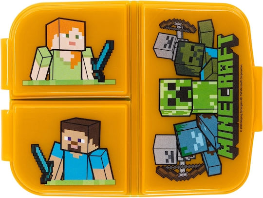 Stor Minecraft Plastic Kids' Food Container Minecraft Green
