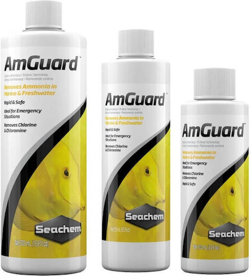 Seachem AmGuard Aquarium Treatment for Water Purification 100ml