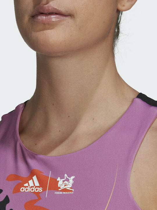 adidas New York Tennis Рокля HF6323 Жена Лилава