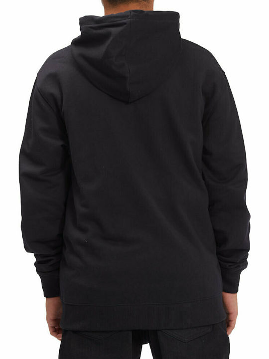 DC Riot 2 Herren Sweatshirt Jacke mit Kapuze und Taschen Schwarz