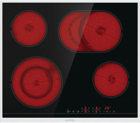 Gorenje Φούρνος άνω Πάγκου 77lt με Κεραμικές Εστίες Π59.5εκ. Μαύρος