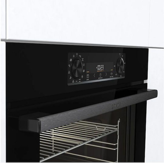 Gorenje Φούρνος άνω Πάγκου 77lt με Κεραμικές Εστίες Π59.5εκ. Μαύρος