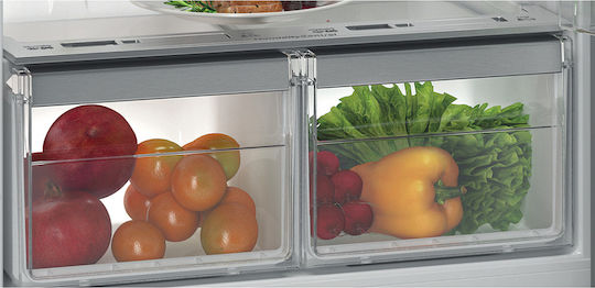 Whirlpool Kühlschrank mit Doppeltür 423Es Total NoFrost H180xB70xT72.5cm. Inox WT70I 832 X