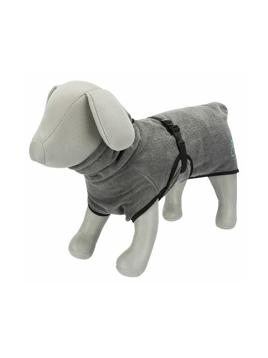 Trixie Dog Shirt Bathrobe in Gray color S 40x56cm.